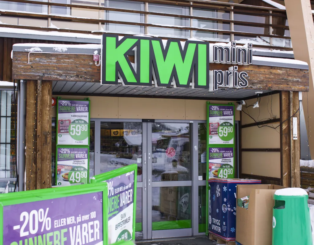 Kiwi sin inngang